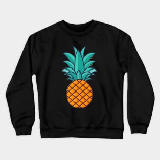 Simple Pineapple, Love Fruits Crewneck Sweatshirt